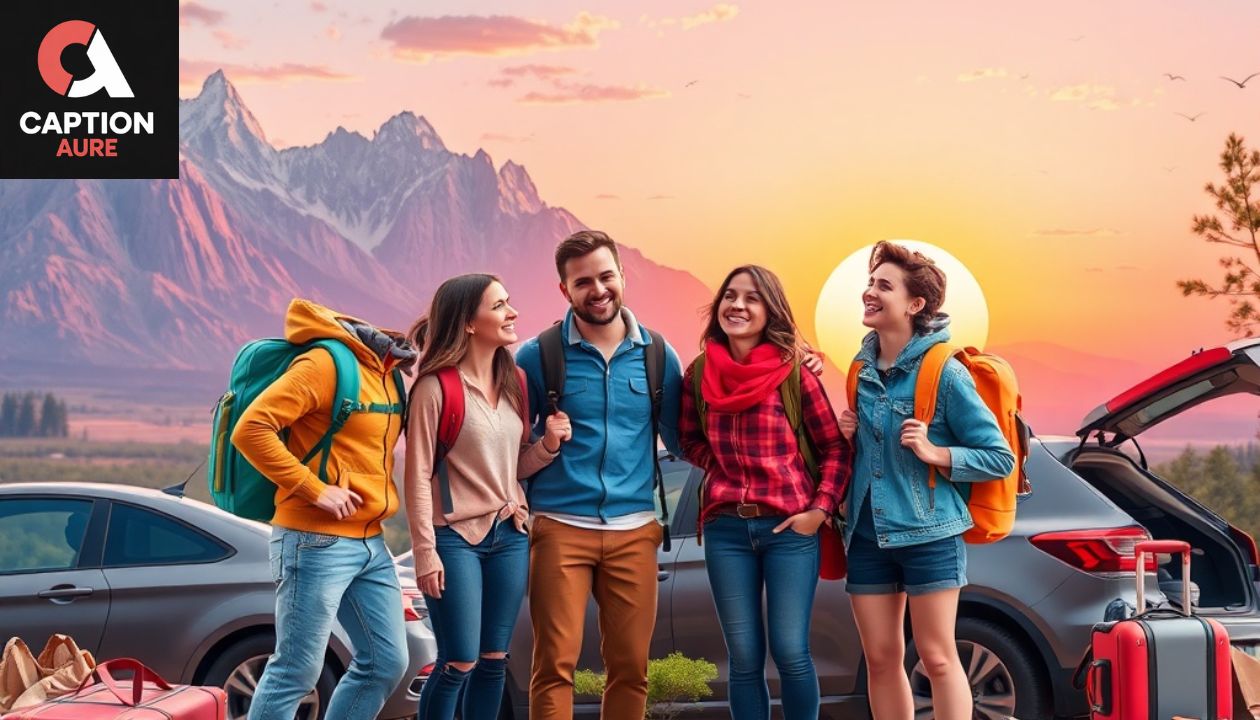 Travel With Friends Captions