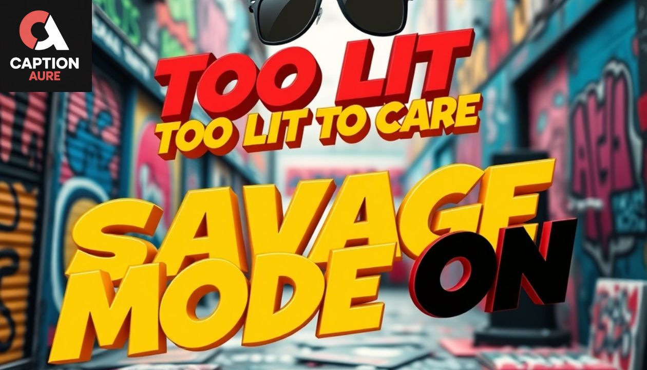 Short Savage Captions for Instagram