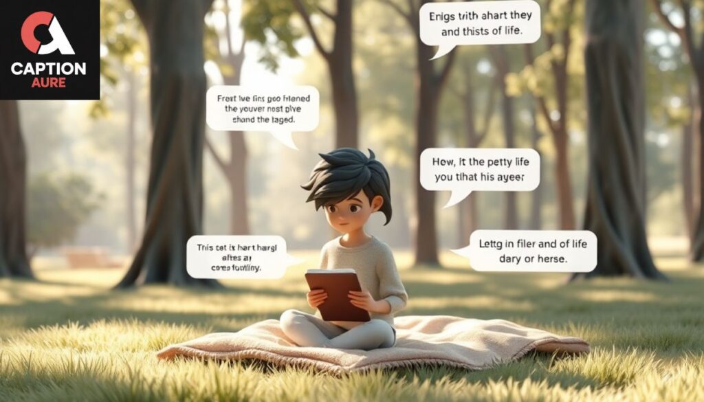 ⭐ Long Sunday Captions for Deep Thoughts