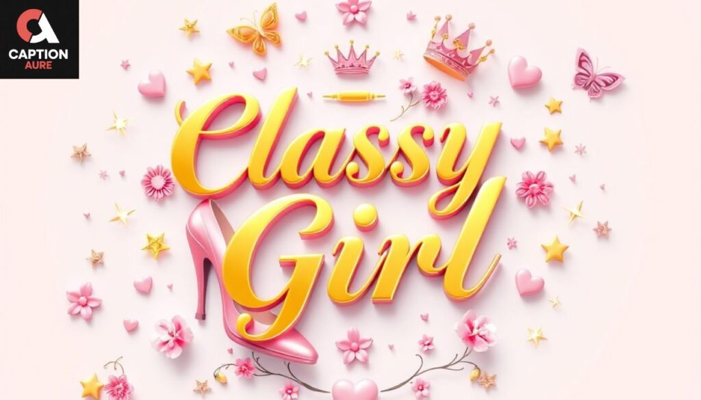 Classy Girl Energy Instagram Captions
