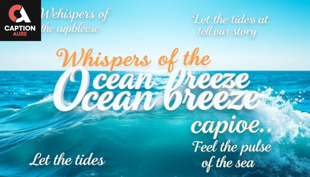 Unique Ocean Breeze Captions (Original & Creative)