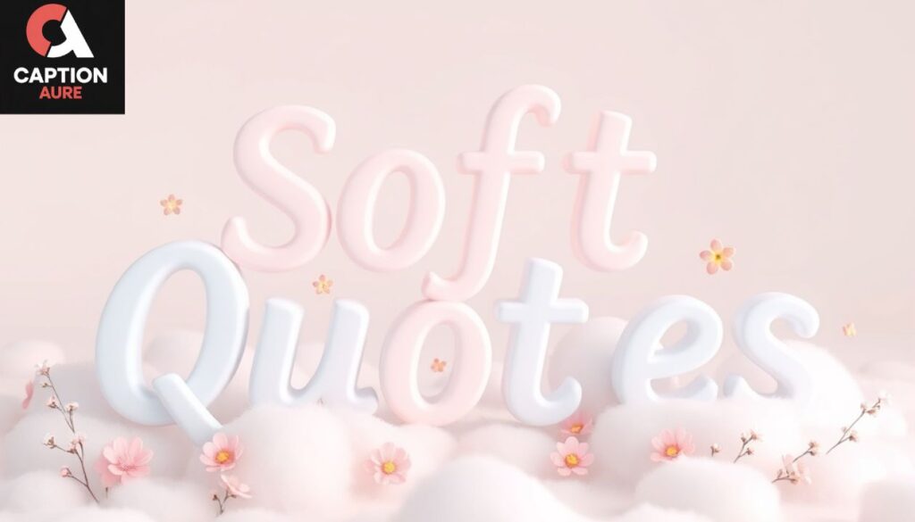 Soft Aesthetic Quotes