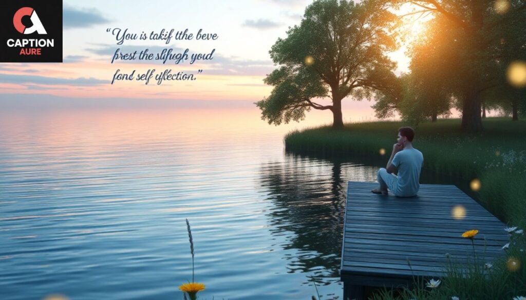 Captions for Inner Peace and Calmand inner calm