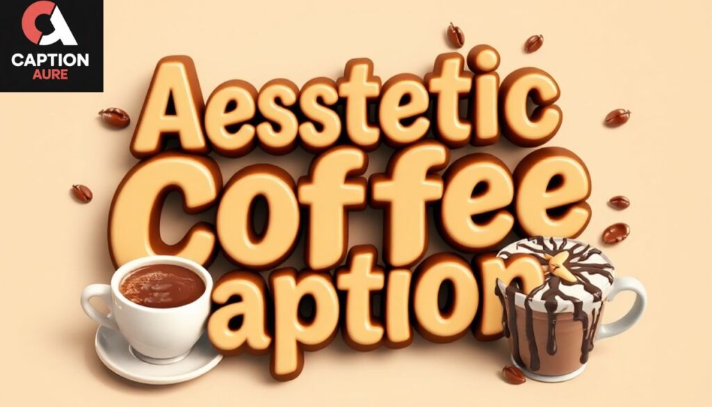 Aesthetic Coffee Captions by Coffee Type
