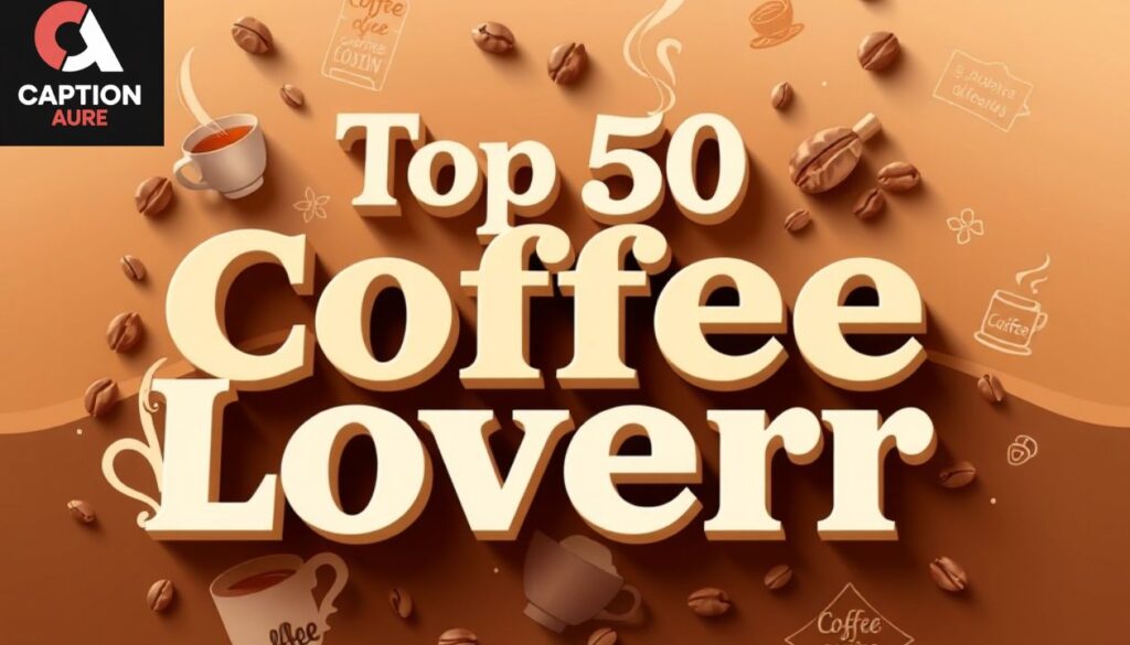 Top 50 Coffee Lover Aesthetic Captions (Quick Reference)