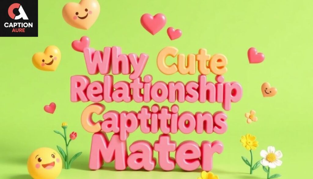 Why Cute Relationship Captions Matter