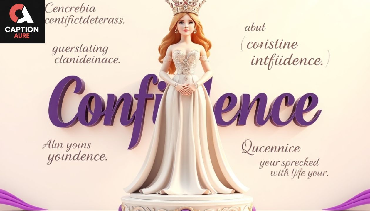 Confidence Queen Captions