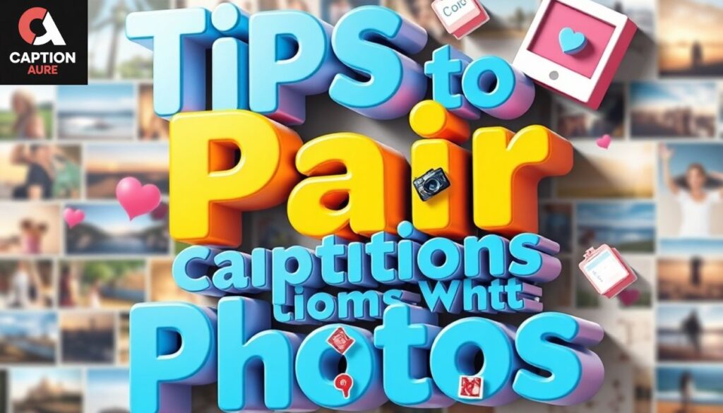 Tips to Pair Captions With Photos