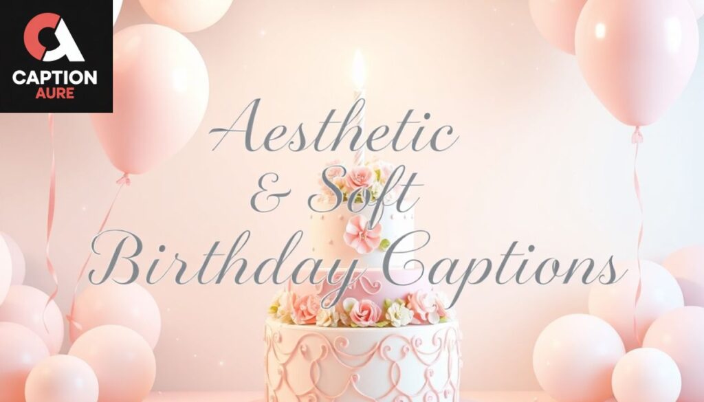 Aesthetic birthday outfit captions for Instagram for girls and boys