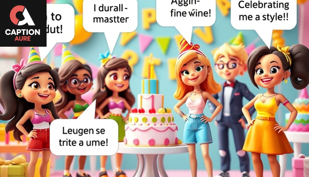 Birthday Outfit Captions