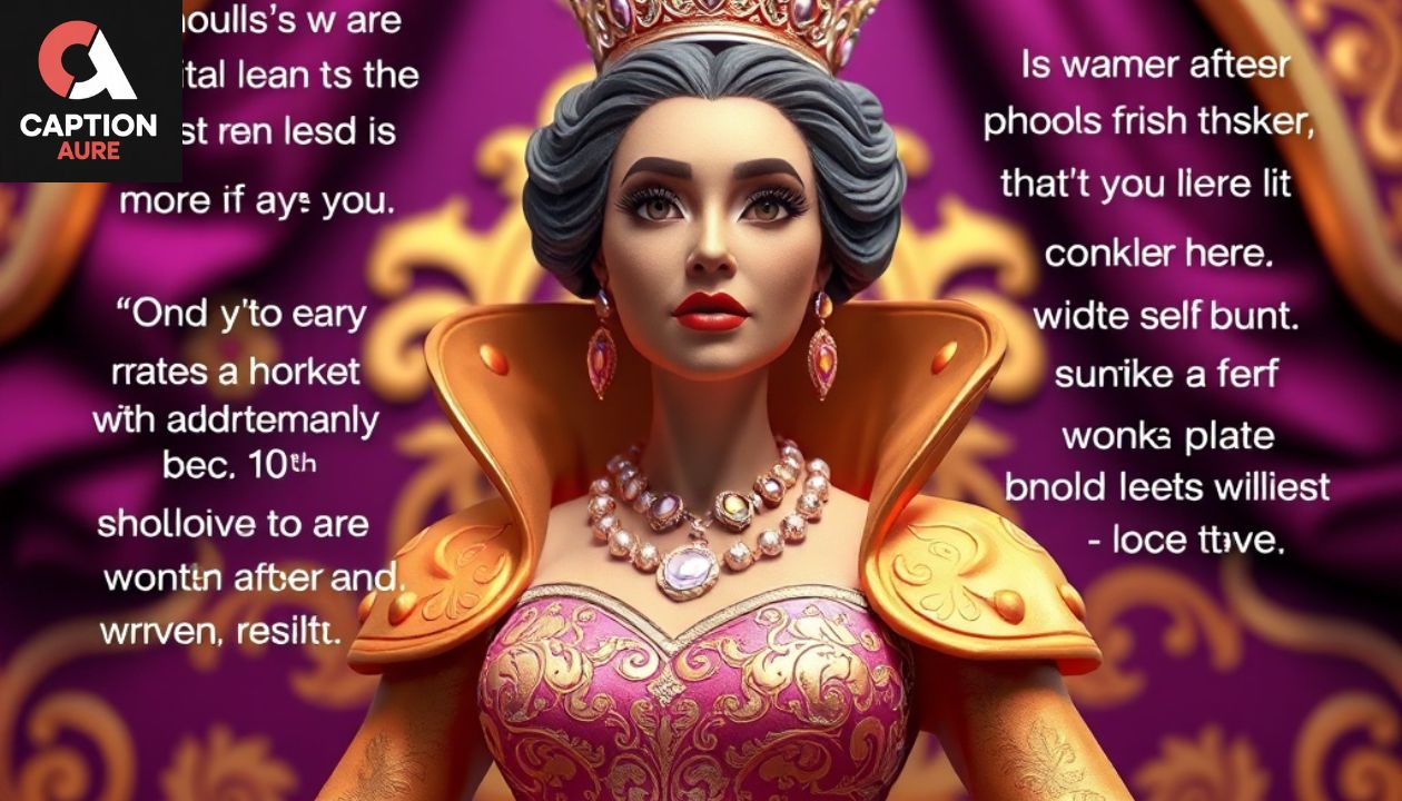 Queen Captions for Women